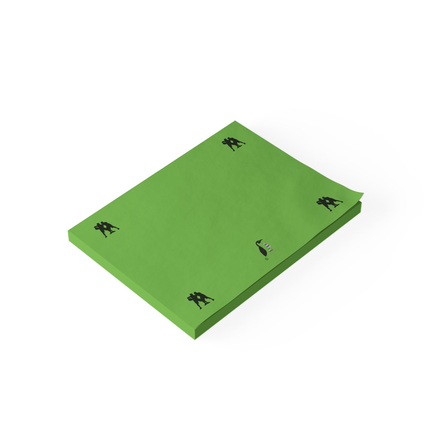 Post-it® Note Pads: Basketball Green