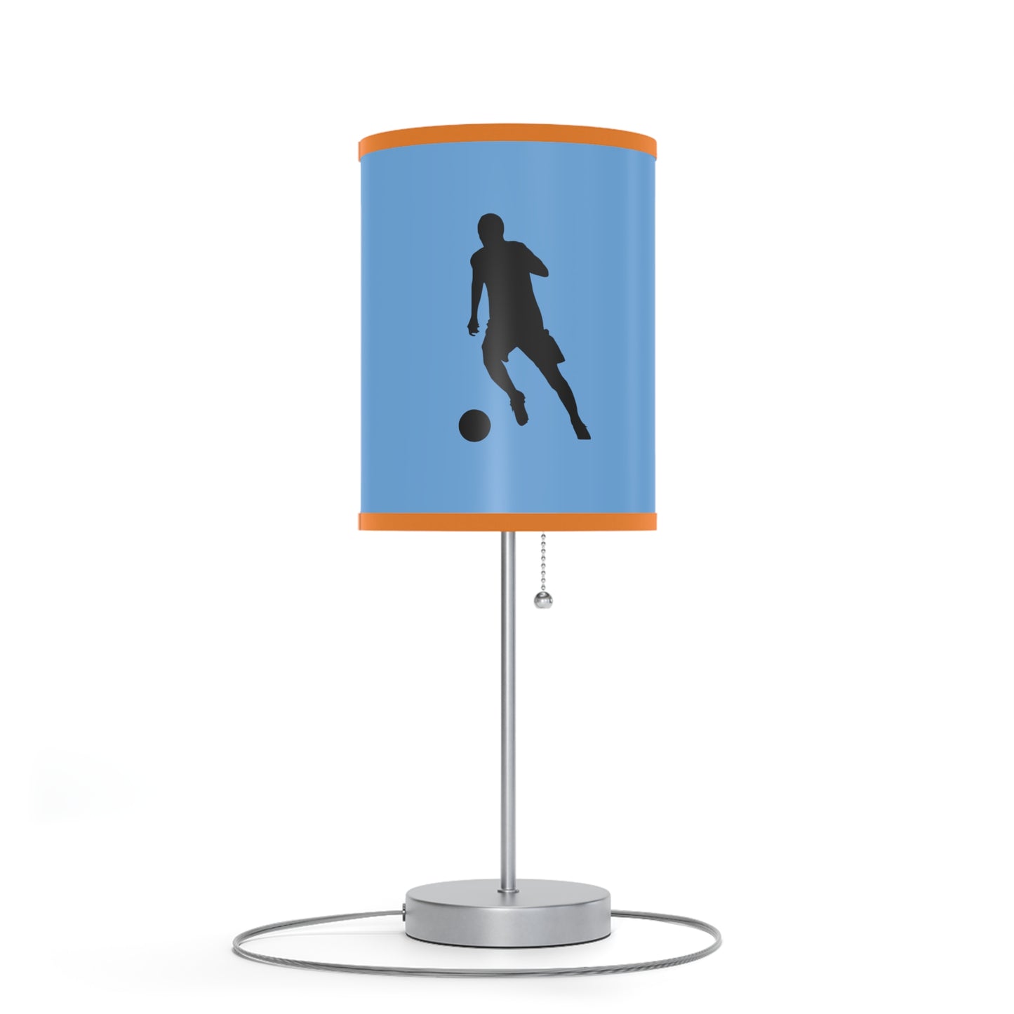 Lamp on a Stand, US|CA plug: Soccer Lite Blue