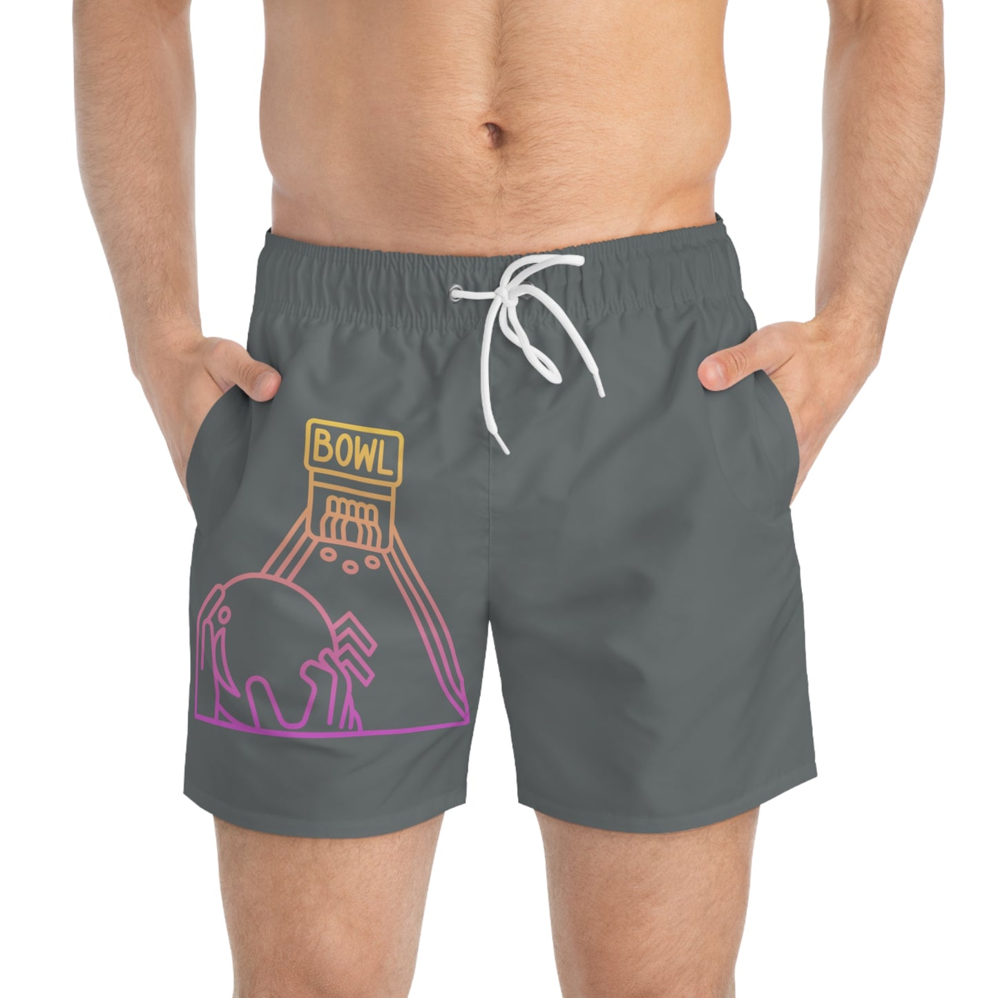 Swim Trunks: Bowling Dark Grey