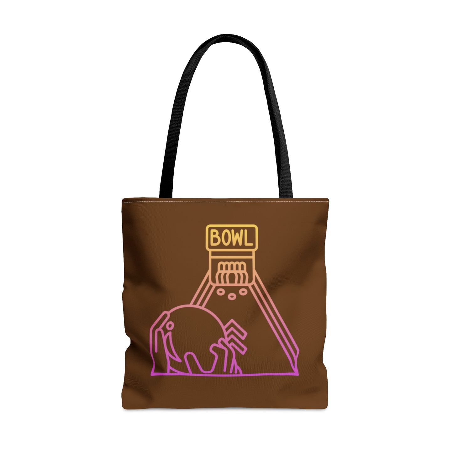 Tote Bag: Bowling Brown