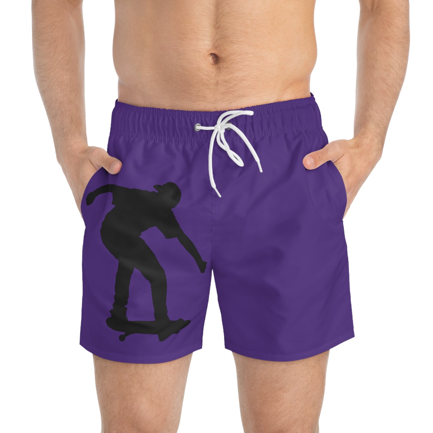 Swim Trunks: Skateboarding Purple