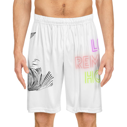 Basketball Shorts: Writing White