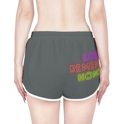 Women's Relaxed Shorts: Dance Dark Grey