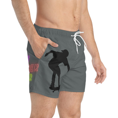 Swim Trunks: Skateboarding Dark Grey