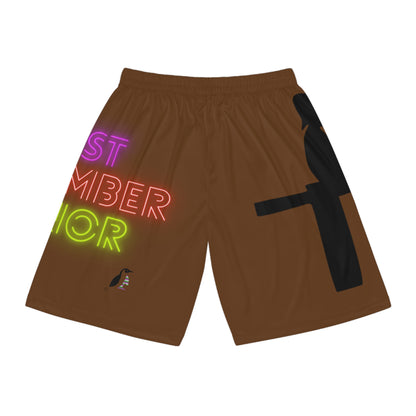 Basketball Shorts: Fishing Brown