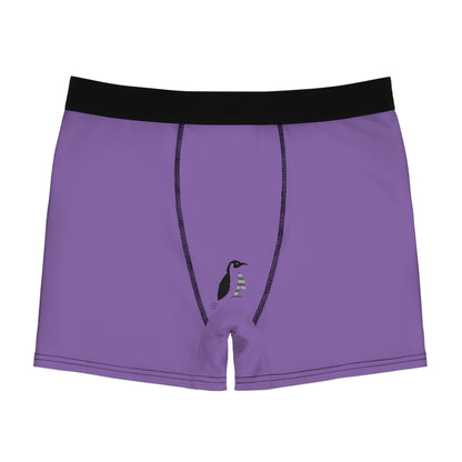 Men's Boxer Briefs: Dance Lite Purple