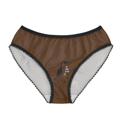 Women's Briefs: Golf Brown