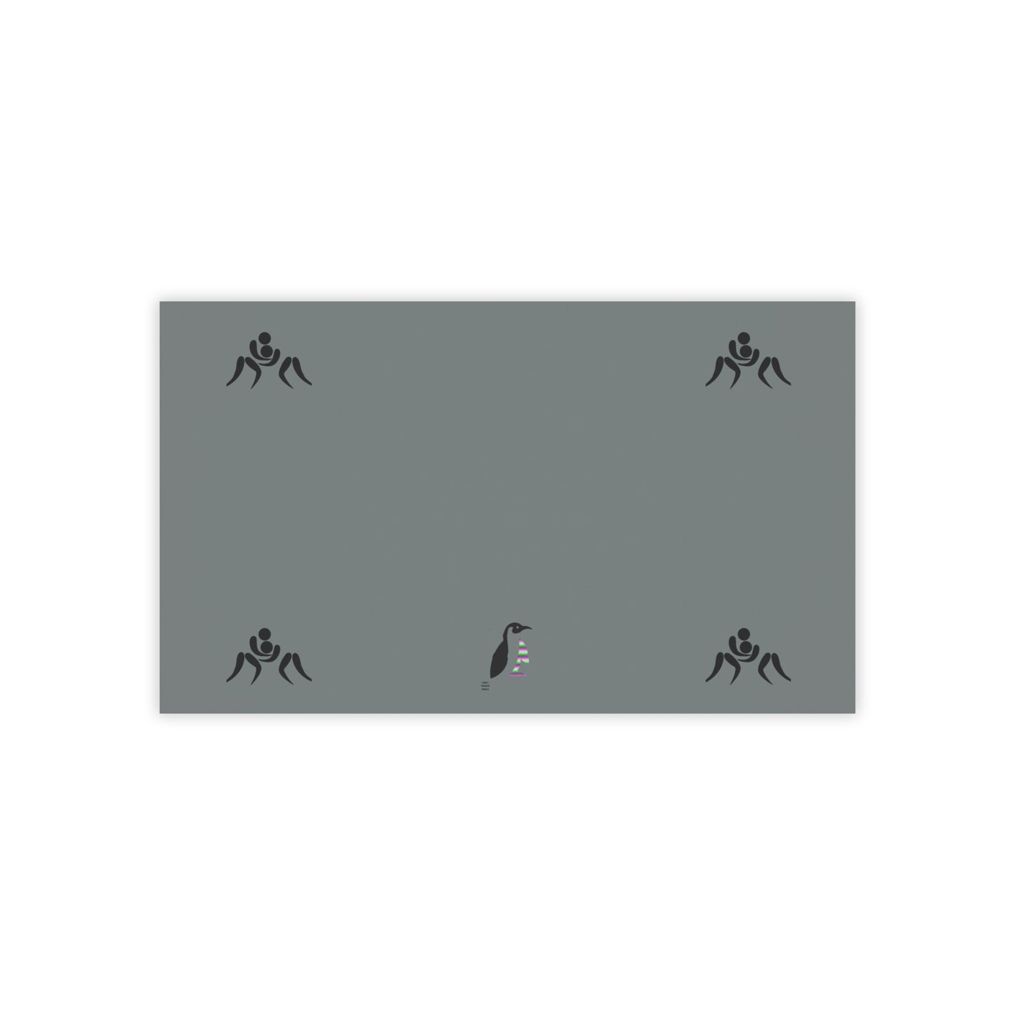 Post-it® Note Pads: Wrestling Dark Grey