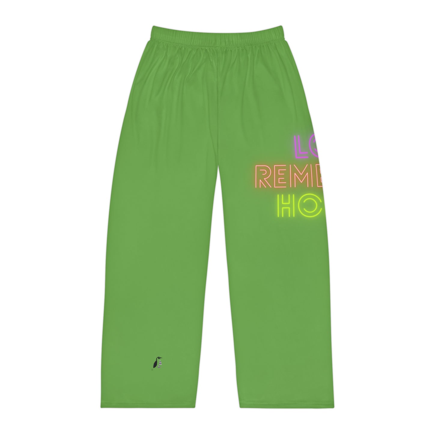 Men's Pajama Pants: Lost Remember Honor Green