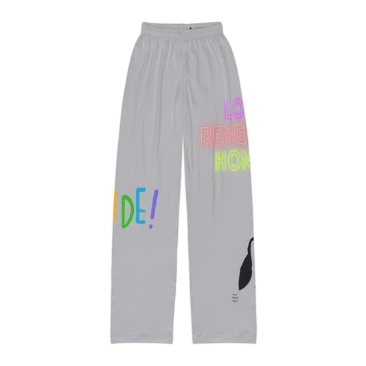 Pajama na Pantalon ng mga Bata: LGBTQ Pride Lite Gray 