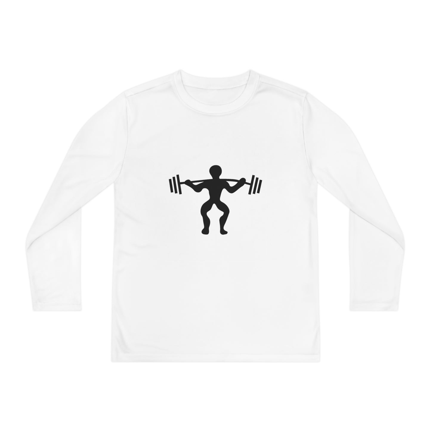 Youth Long Sleeve Competitor Tee: Weightlifting 