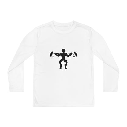 Youth Long Sleeve Competitor Tee: Weightlifting 