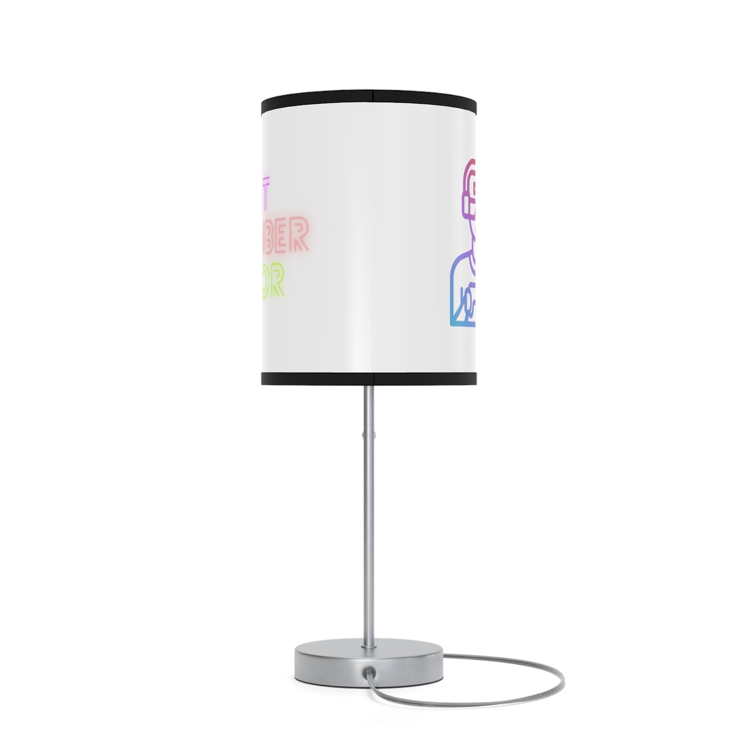 Lamp on a Stand, US|CA plug: Gaming White 