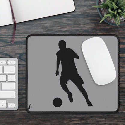 Gaming Mouse Pad: Soccer Grey