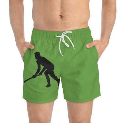 Swim Trunks: Hockey Green