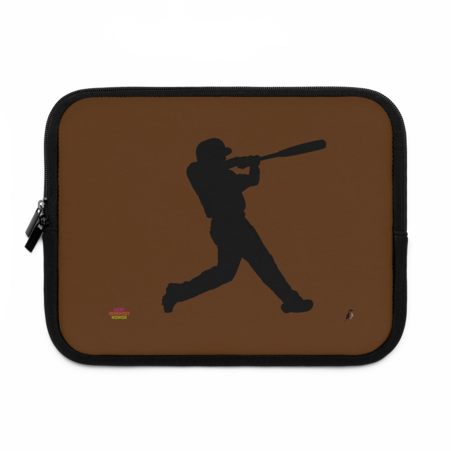 Laptop Sleeve: Baseball Brown