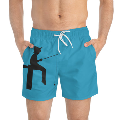 Swim Trunks: Fishing Turquoise