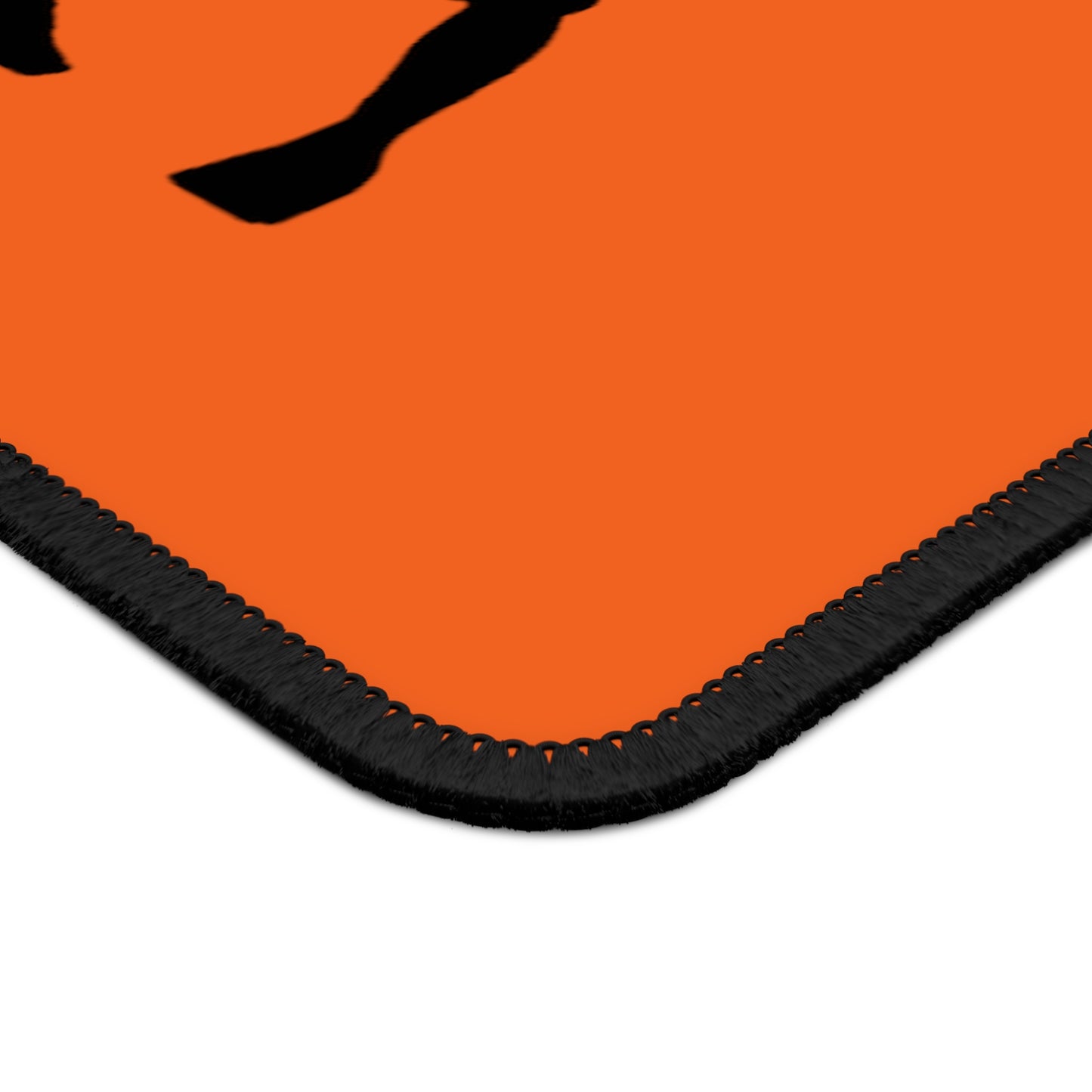 Gaming Mouse Pad: Basketball Orange