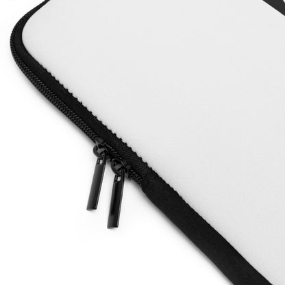 Laptop Sleeve: Soccer White