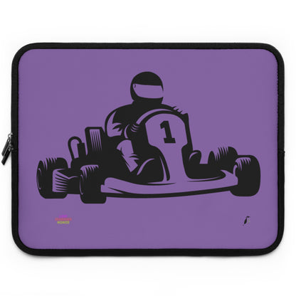 Laptop Sleeve: Racing Lite Purple