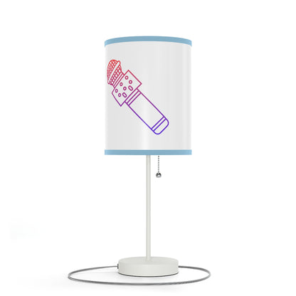 Lamp on a Stand, US|CA plug: Music White