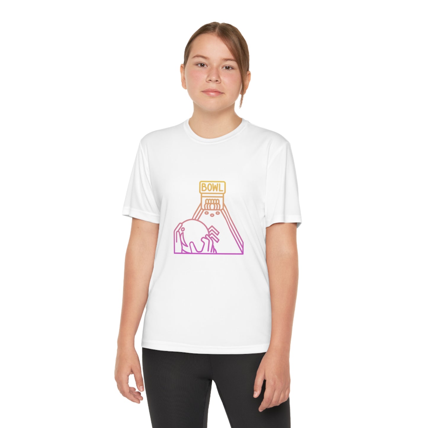 Youth Competitor Tee #1: Bowling