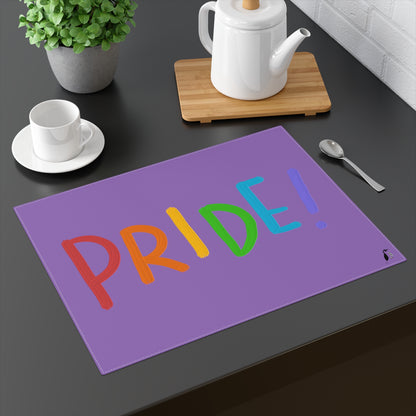 Placemat, 1pc: LGBTQ Pride Lite Purple