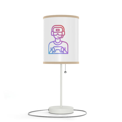 Lamp on a Stand, US|CA plug: Gaming White 