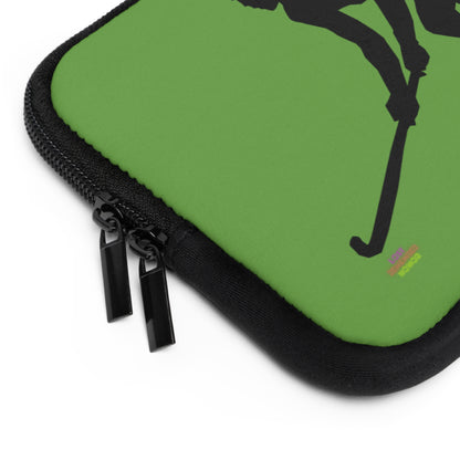 Laptop Sleeve: Hockey Green