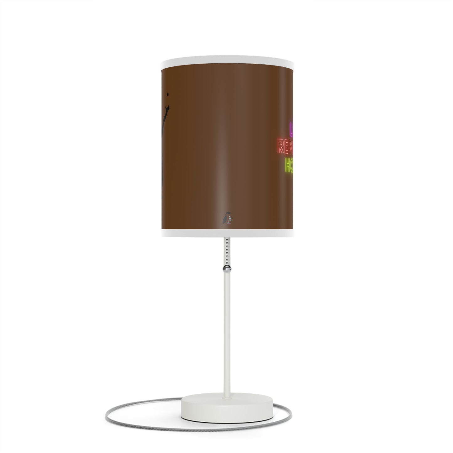 Lamp on a Stand, US|CA plug: Tennis Brown