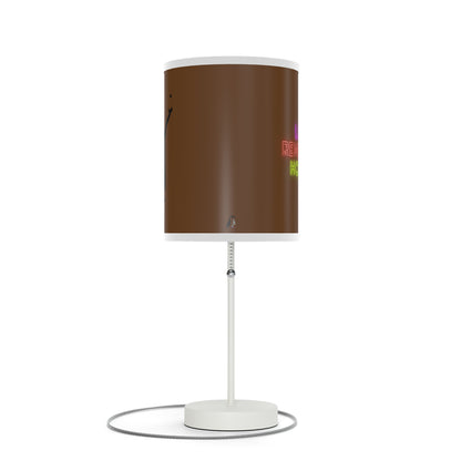 Lamp on a Stand, US|CA plug: Tennis Brown