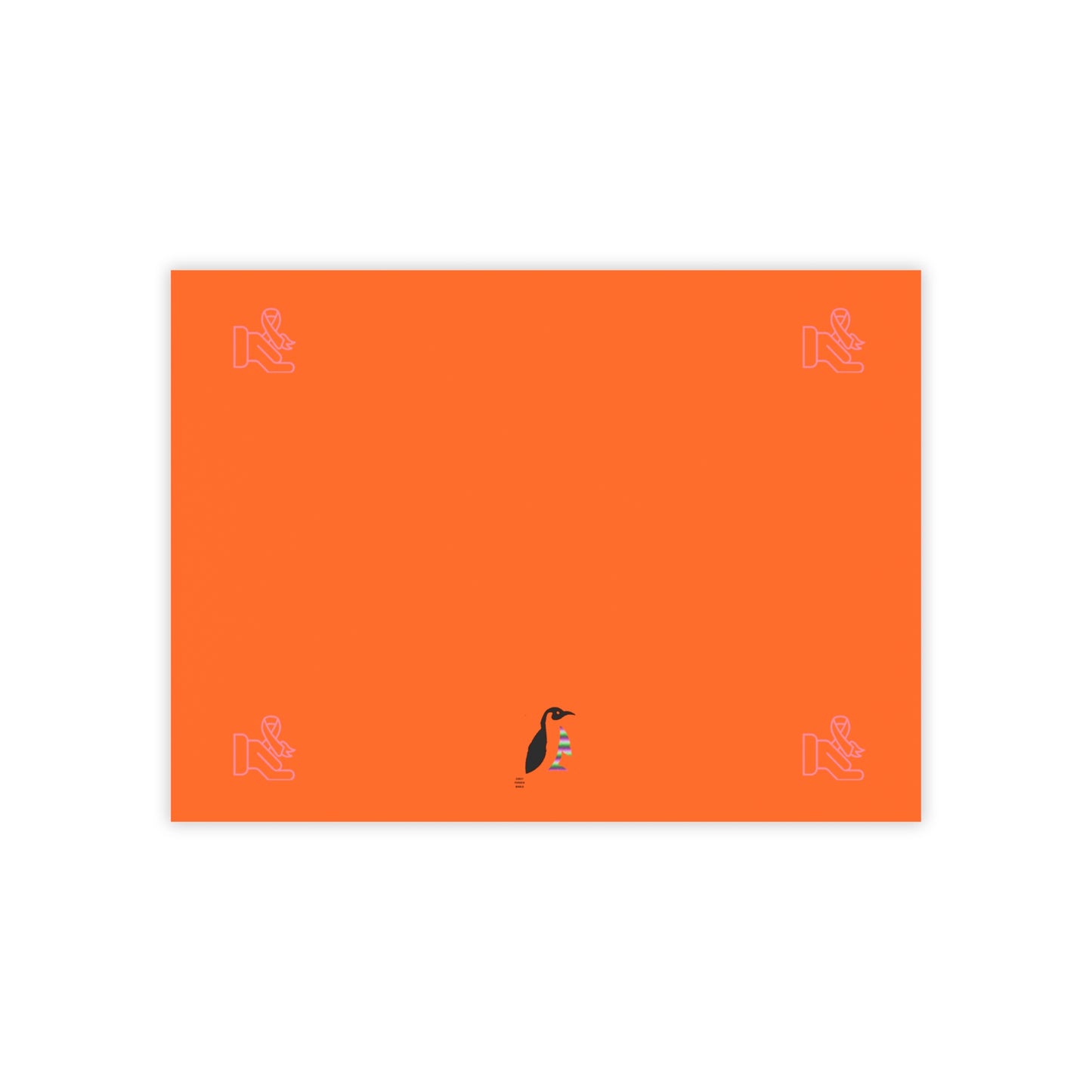 Post-it® Note Pads: Fight Cancer Orange