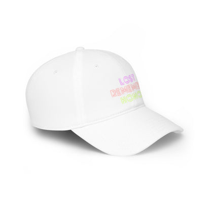 Low Profile Baseball Cap: Lost Remember Honor