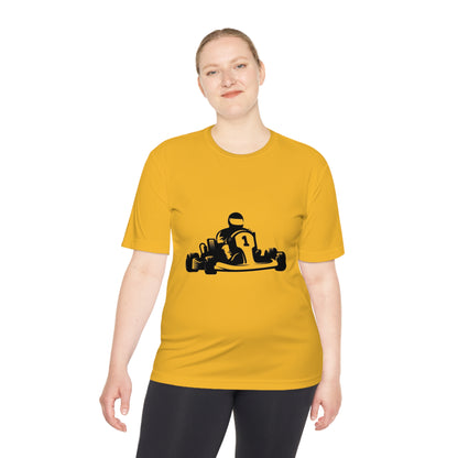 Moisture Wicking Tee: Racing #1