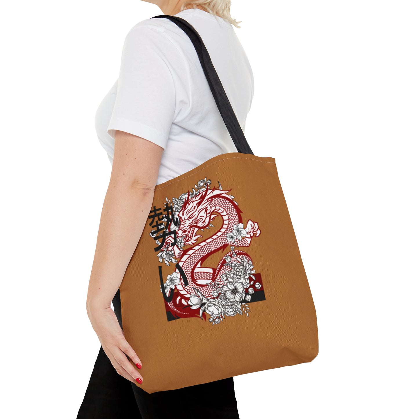 Tote Bag: Dragons Lite Brown