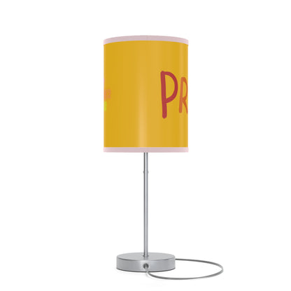 Lamp on a Stand, US|CA plug: LGBTQ Pride Yellow