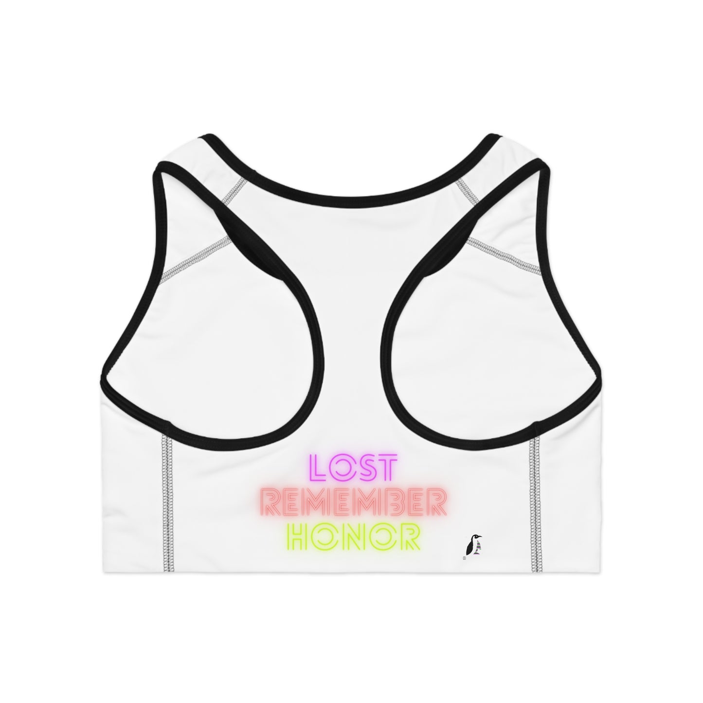 Sports Bra: Music White