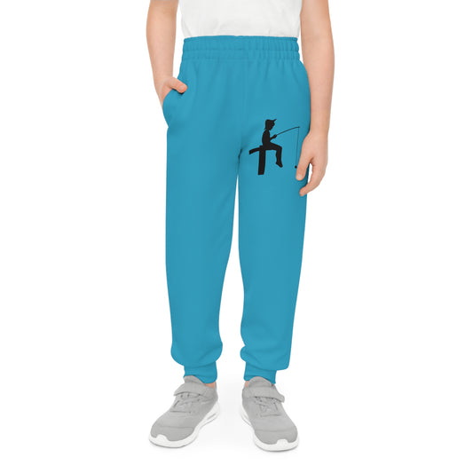 Youth Joggers: Fishing Turquoise