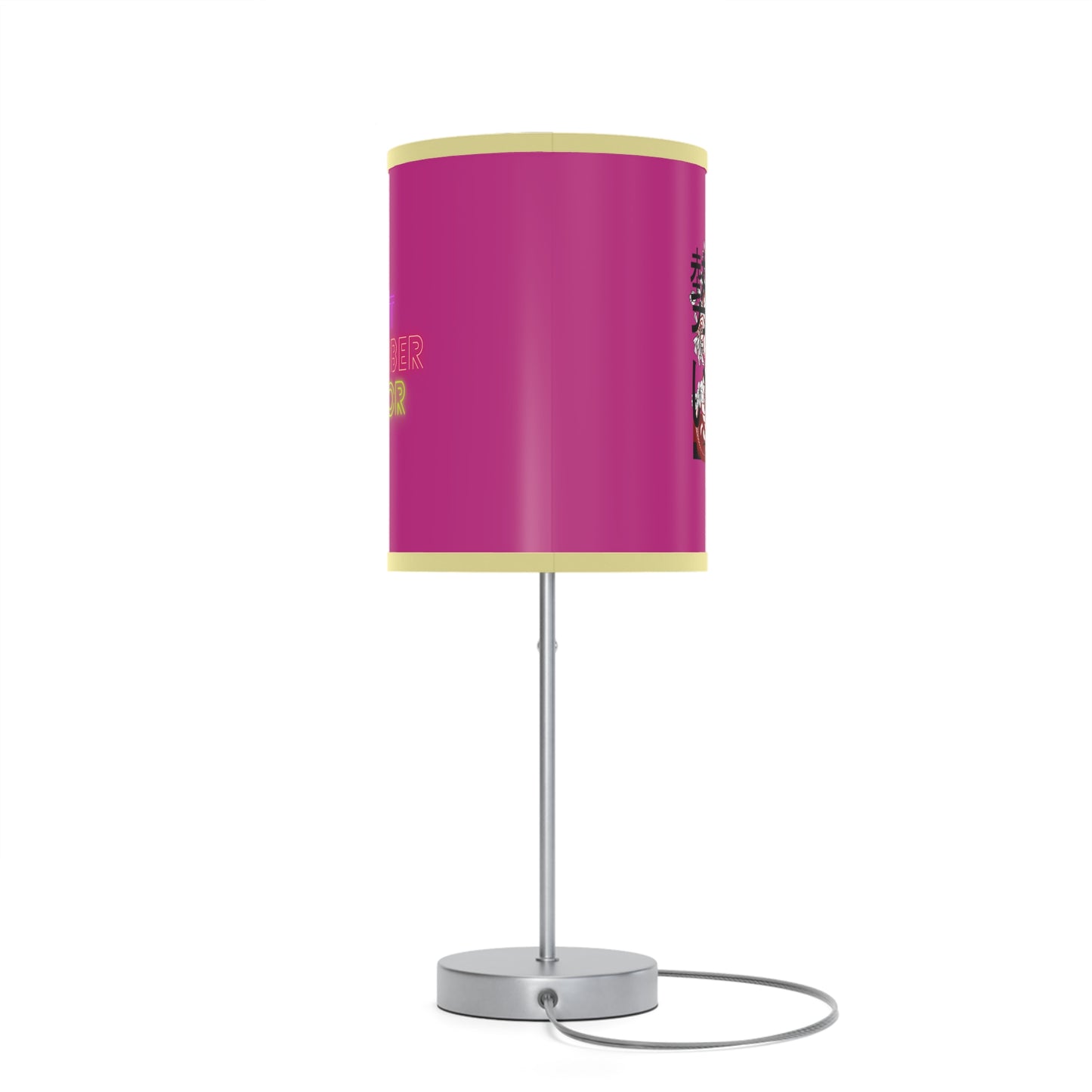 Lamp on a Stand, US|CA plug: Dragons Pink 