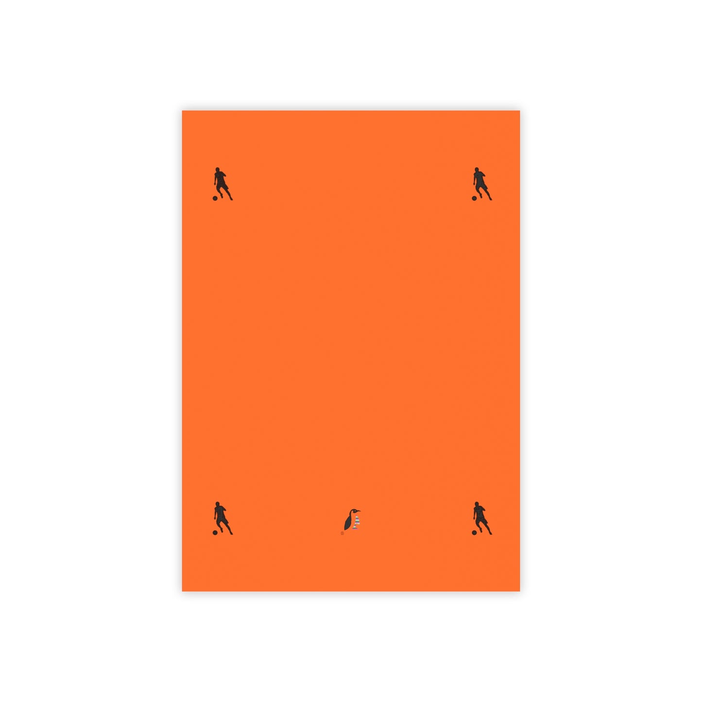 Post-it® Note Pads: Soccer Orange