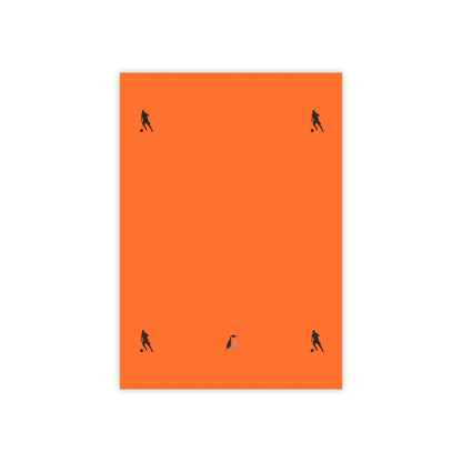 Post-it® Note Pads: Soccer Orange