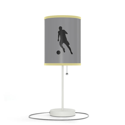 Lamp on a Stand, US|CA plug: Soccer Grey