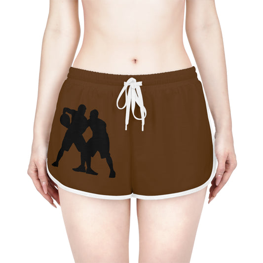 Women's Relaxed Shorts: Basketball Brown