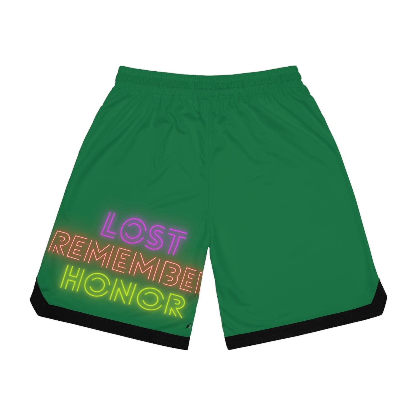 Basketball Rib Shorts: Dance Dark Green