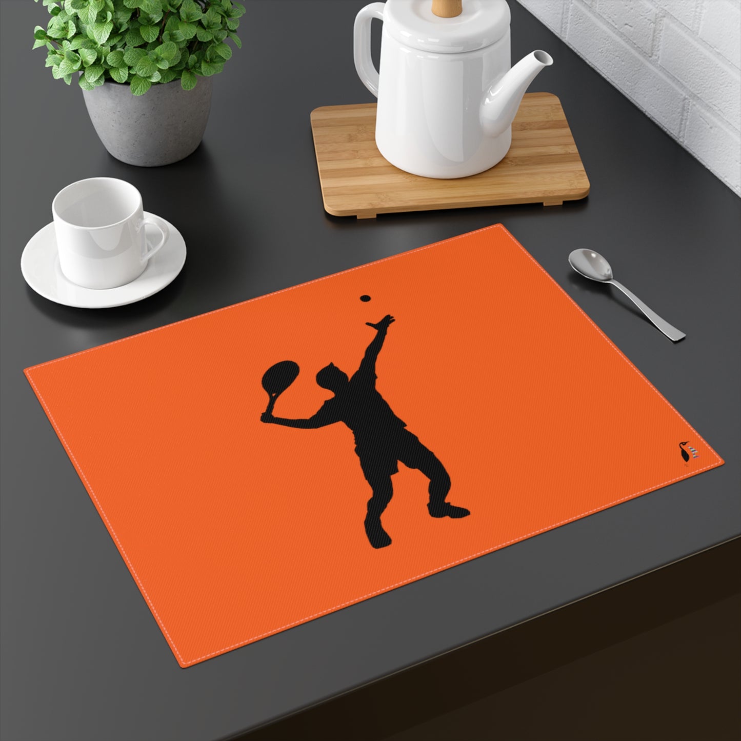 Placemat, 1pc: Tennis Orange