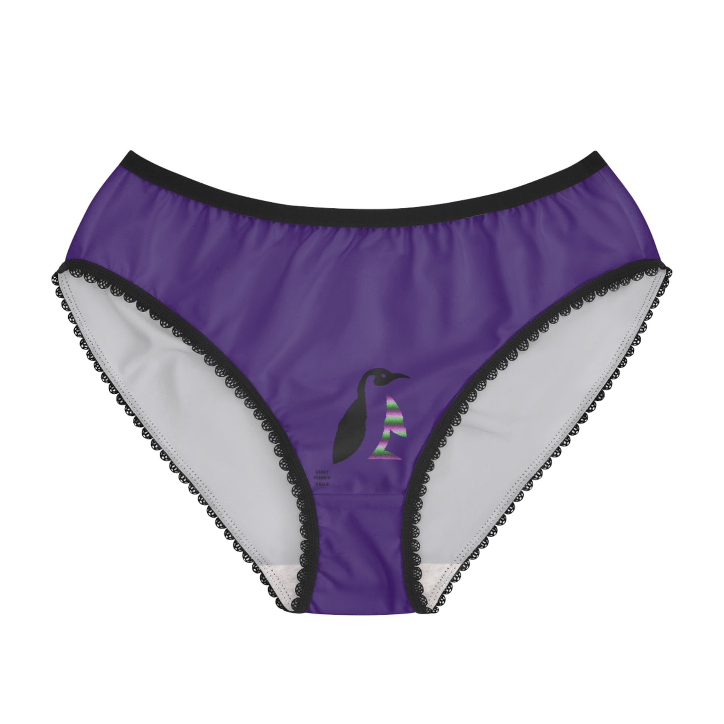 Women's Briefs: Volleyball Purple