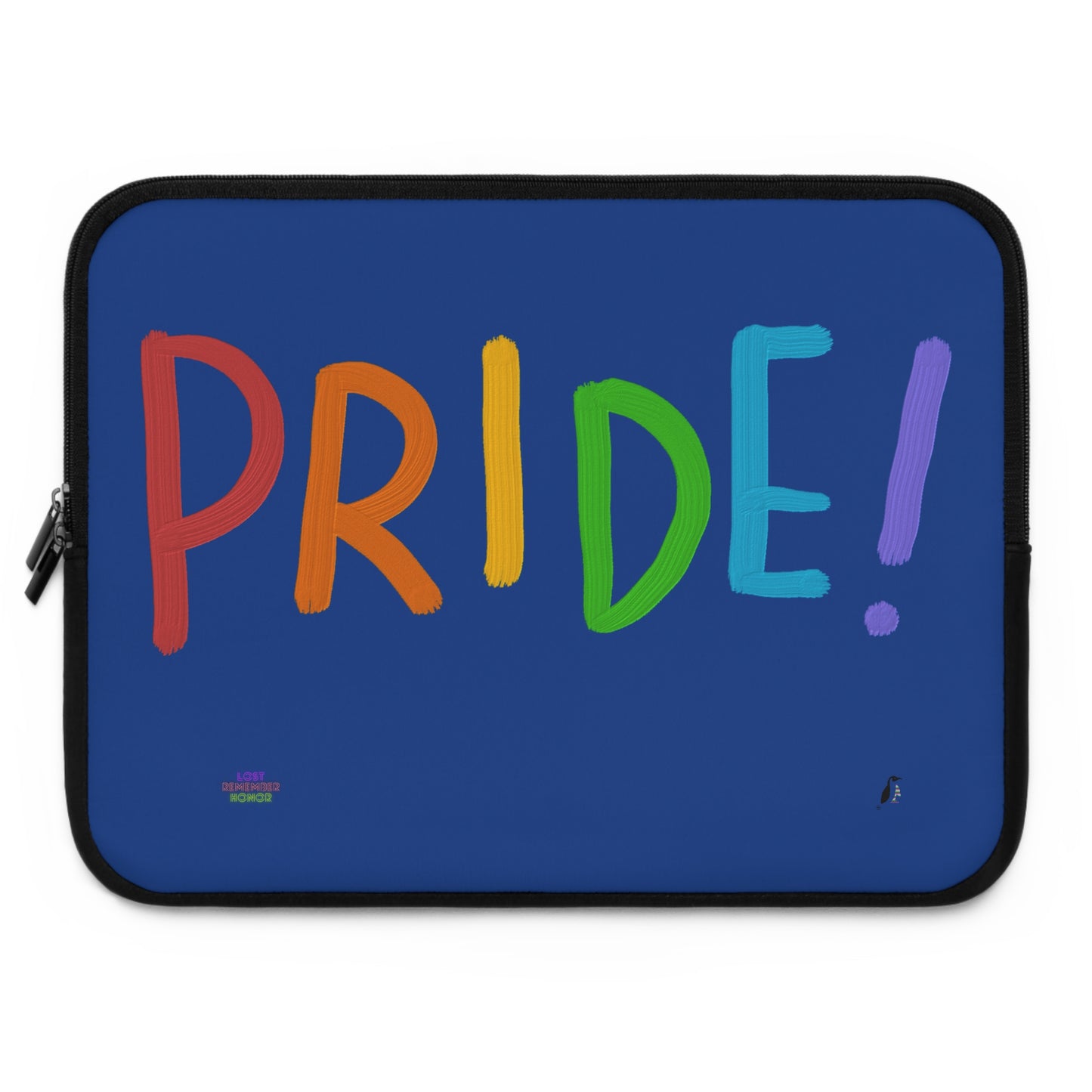 Laptop Sleeve: LGBTQ Pride Dark Blue