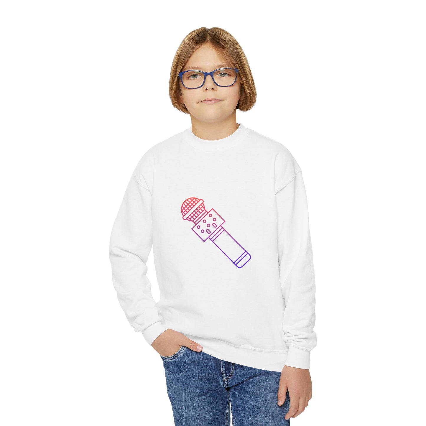 Youth Crewneck Sweatshirt: Music