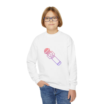 Youth Crewneck Sweatshirt: Musika 