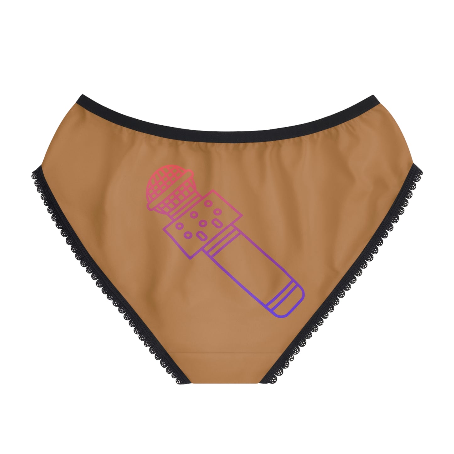 Women's Briefs: Music Lite Brown